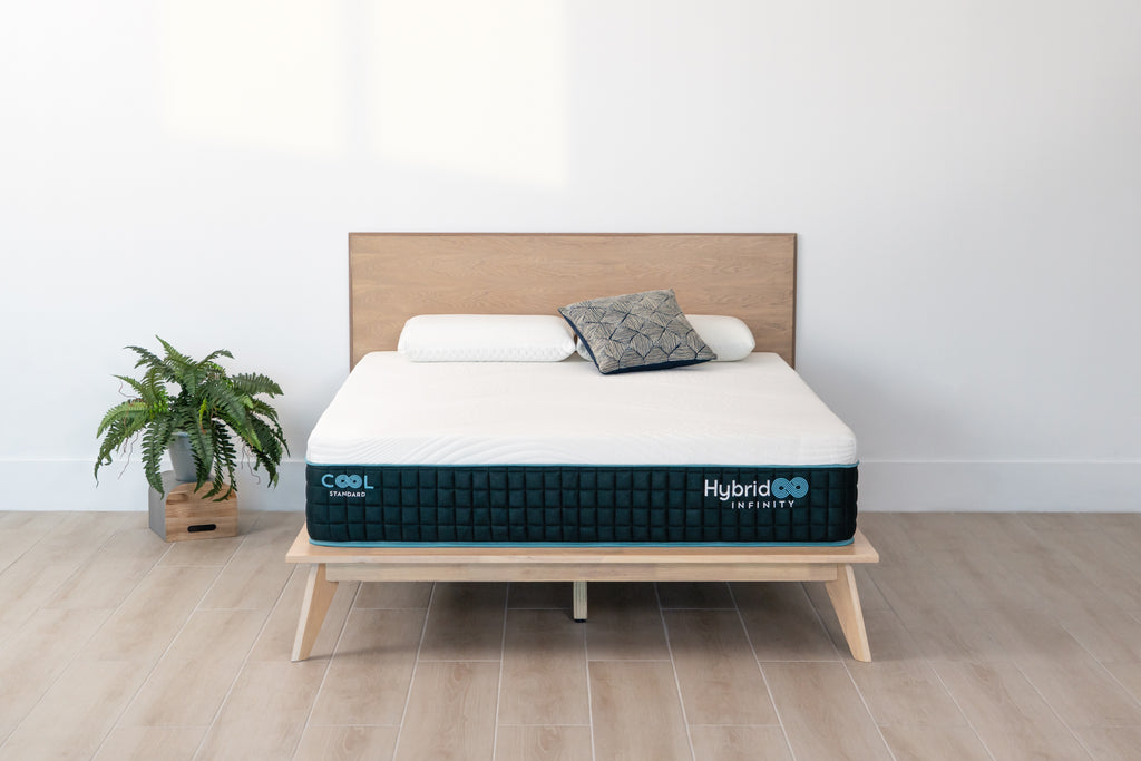 Hybrid shop cooling mattress